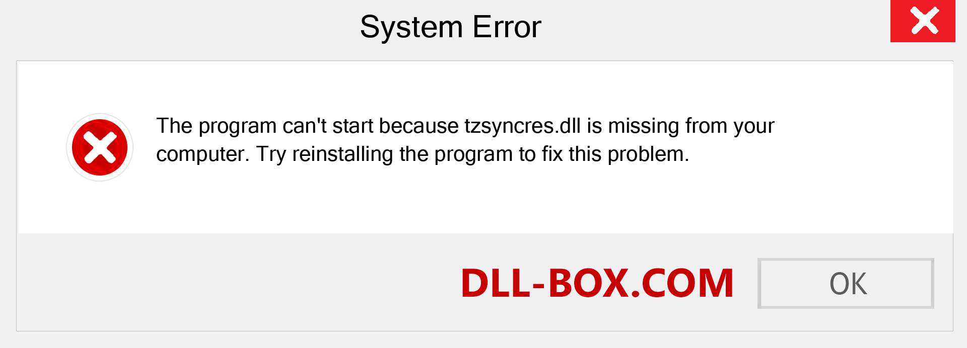  tzsyncres.dll file is missing?. Download for Windows 7, 8, 10 - Fix  tzsyncres dll Missing Error on Windows, photos, images