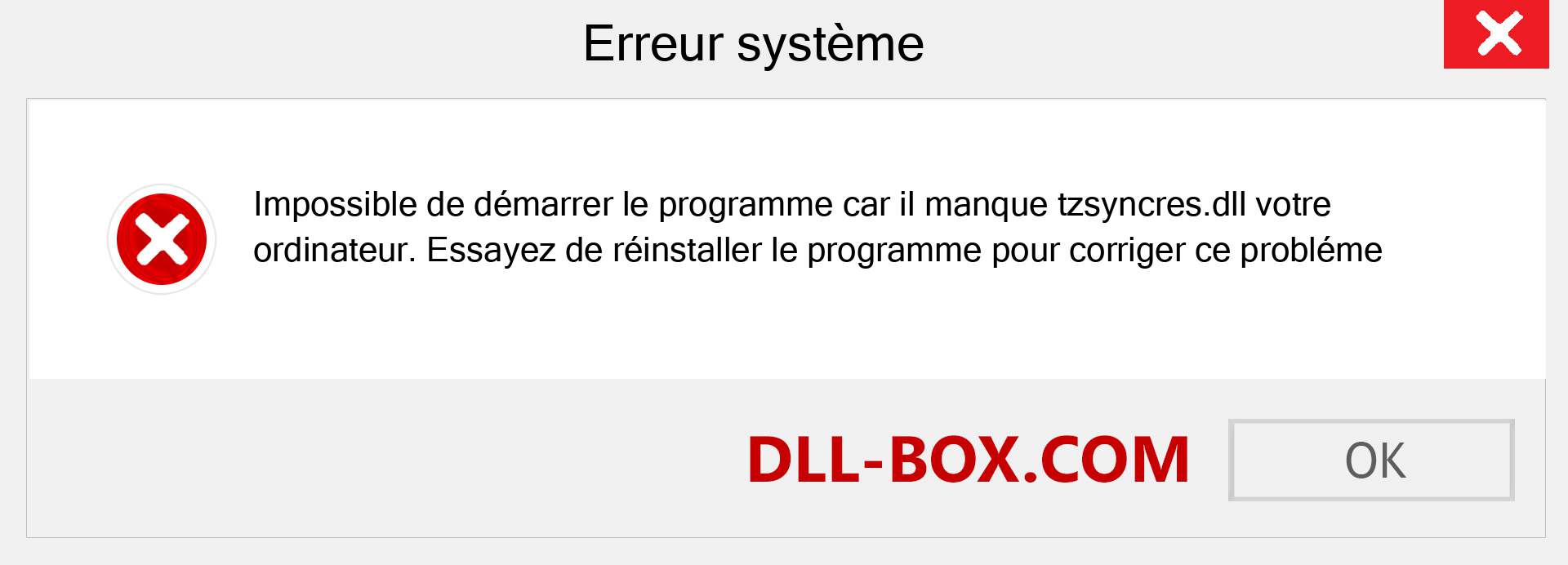 Le fichier tzsyncres.dll est manquant ?. Télécharger pour Windows 7, 8, 10 - Correction de l'erreur manquante tzsyncres dll sur Windows, photos, images